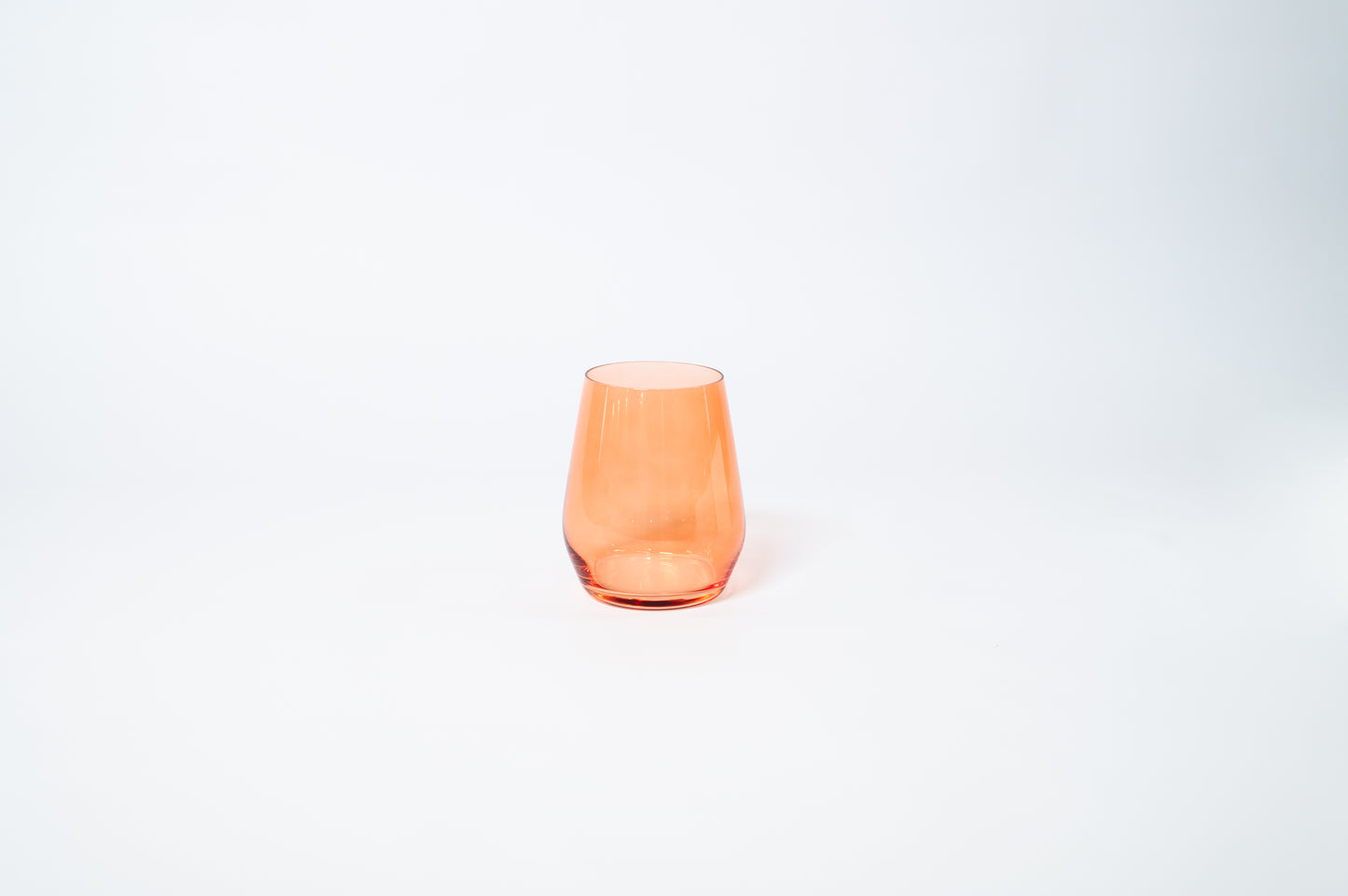 Aperol Orange - Stemless Colored Wine Glass