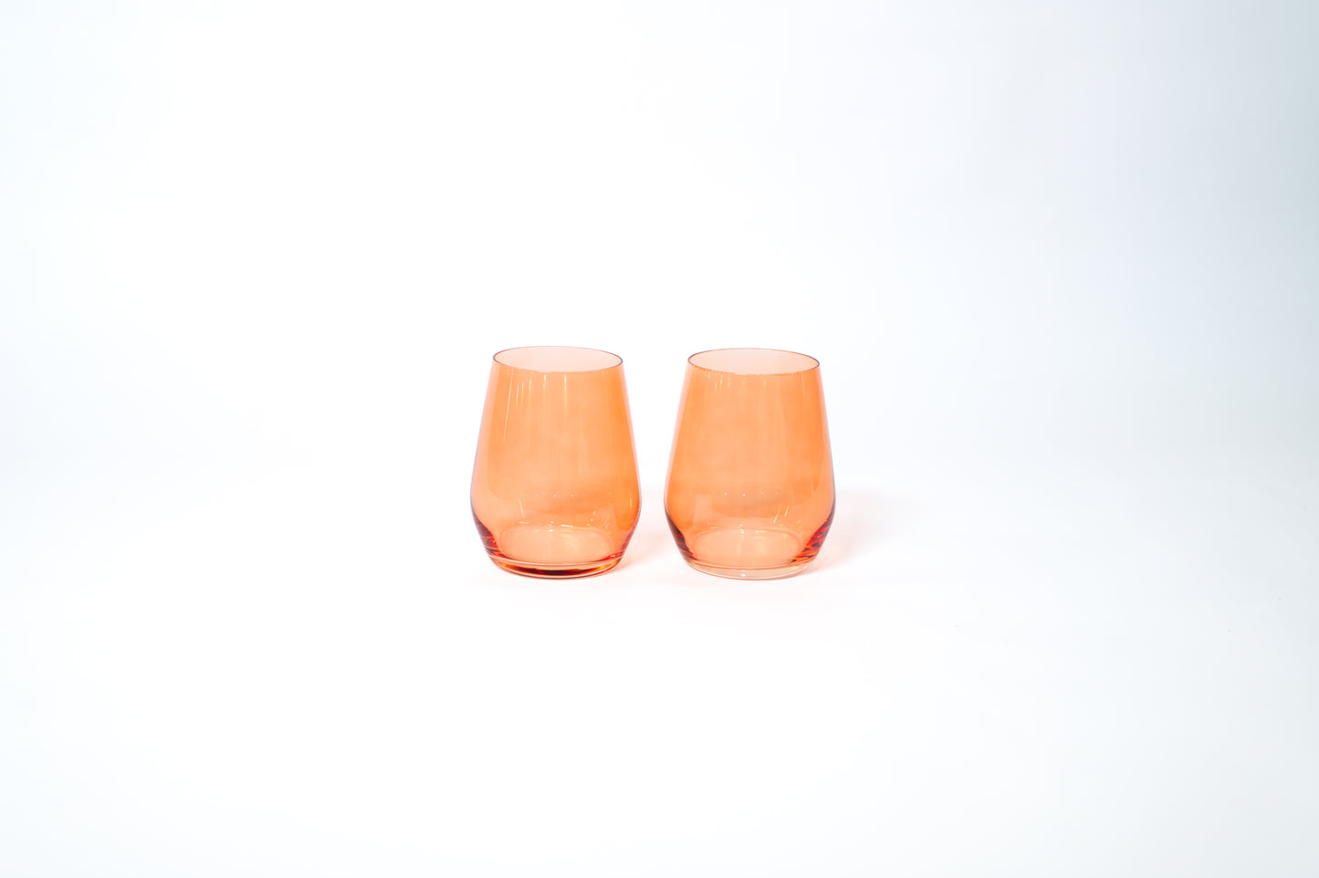 Aperol Orange - Stemless Colored Wine Glass