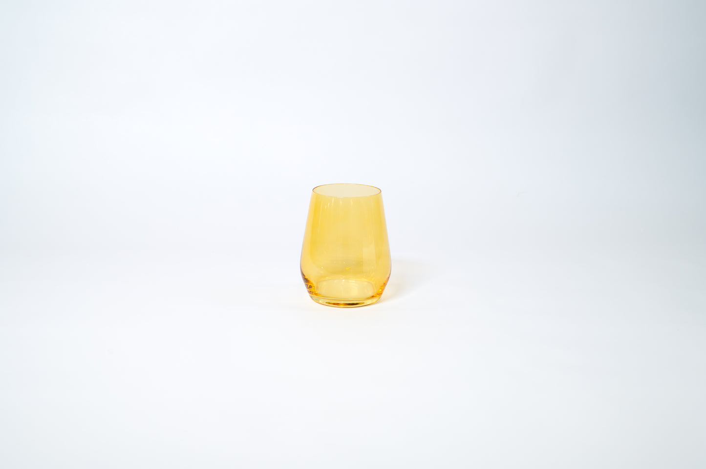 Sunshine Yellow - Colored Wine Glass