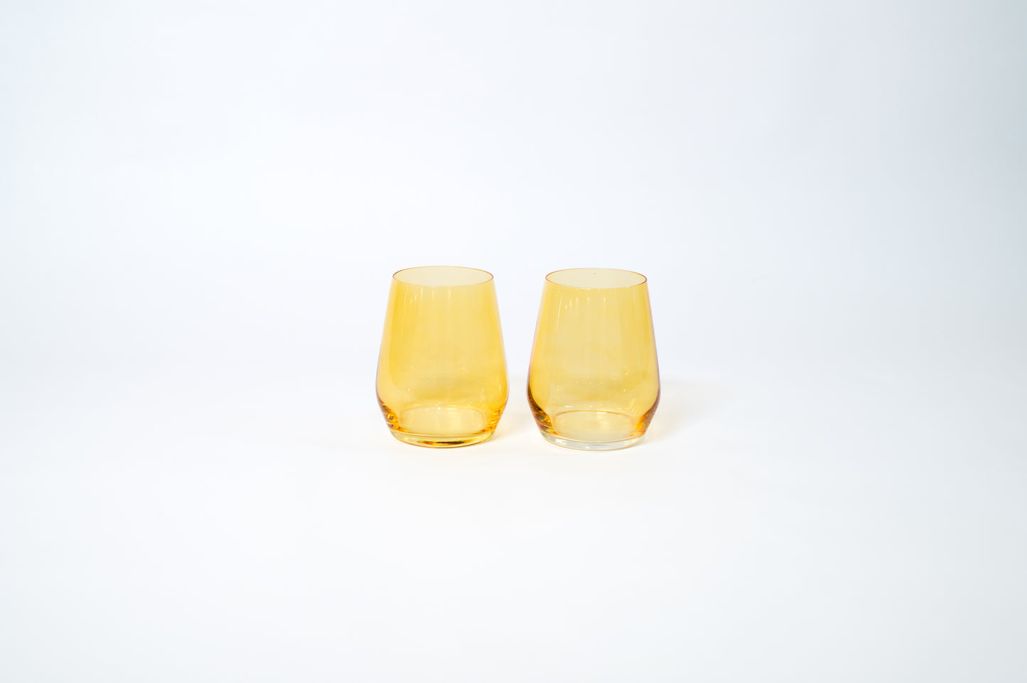 Sunshine Yellow - Colored Wine Glass