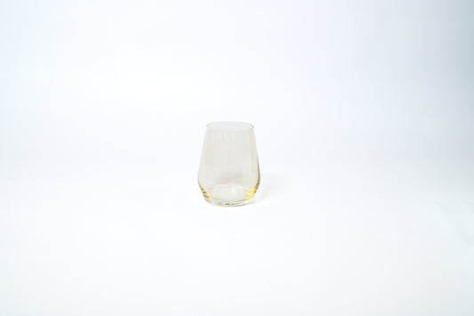 Lemon Drop Yellow- Stemless Colored Wine Glass