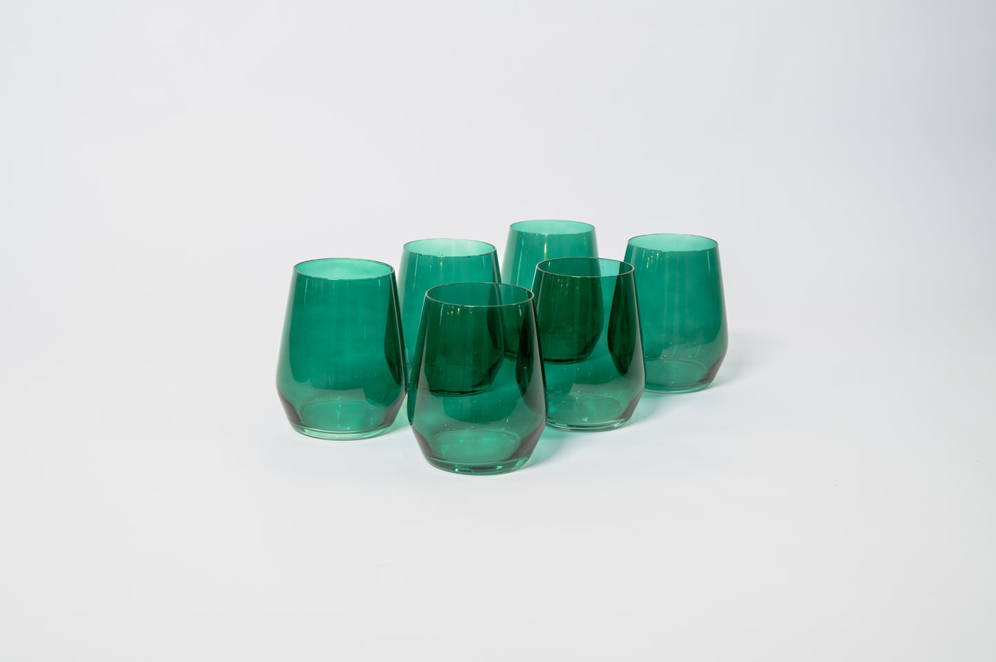 Emerald Green - Colored Wine Glass