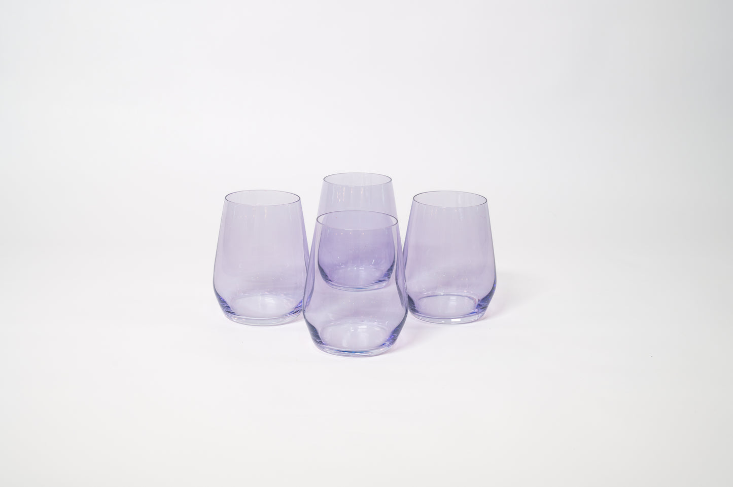 Lady Lavender - Colored Wine Glass