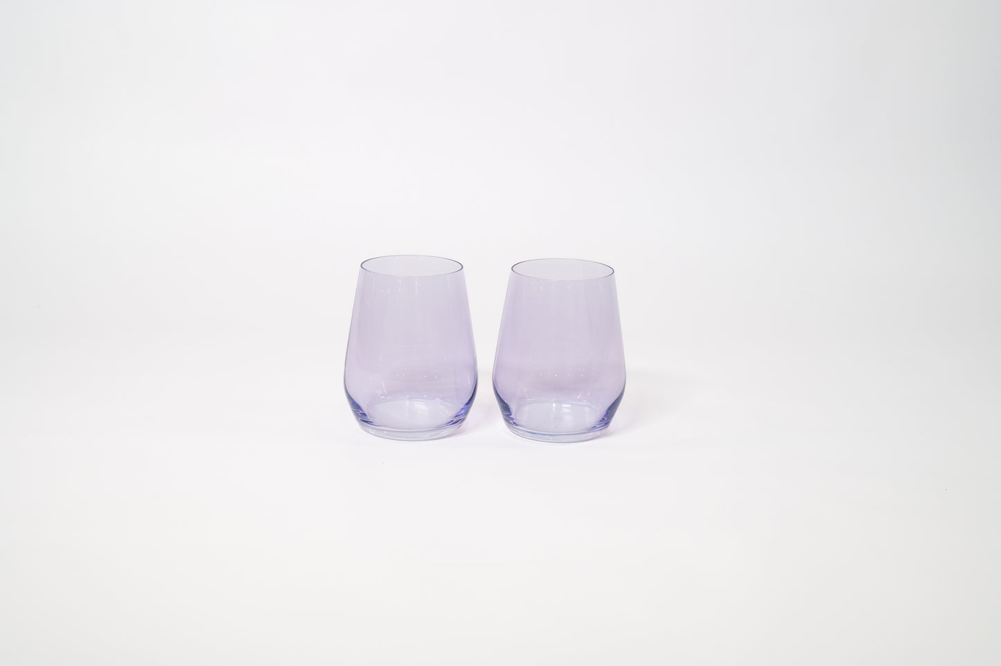 Lady Lavender - Colored Wine Glass