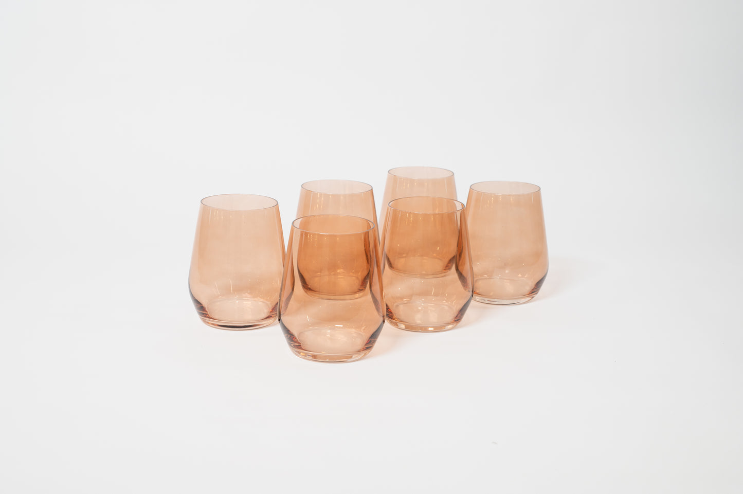 Brown Sugar - Colored Wine Glass