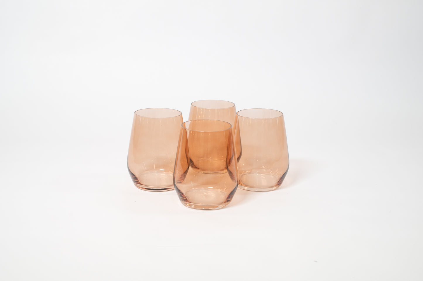 Brown Sugar - Colored Wine Glass