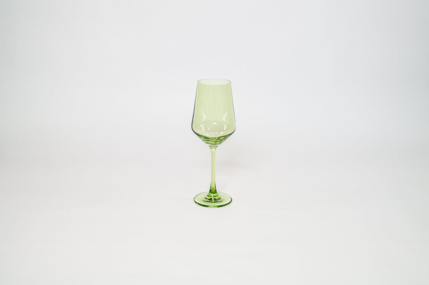 Matcha Green - Stemless Colored Wine Glass
