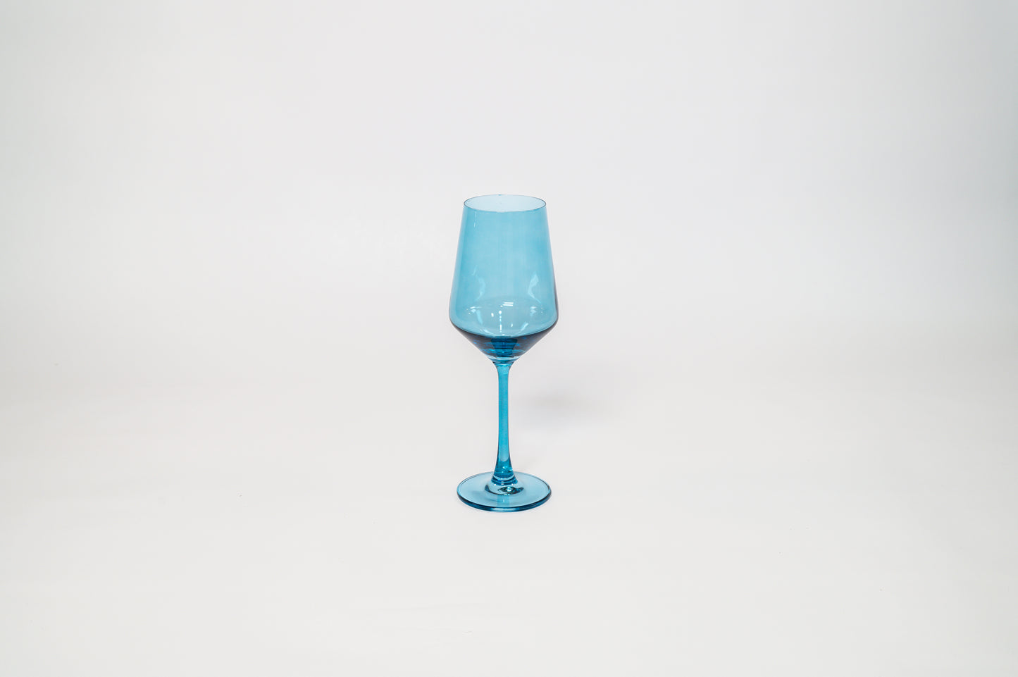 Blue Lagoon - Stemless Colored Wine Glass