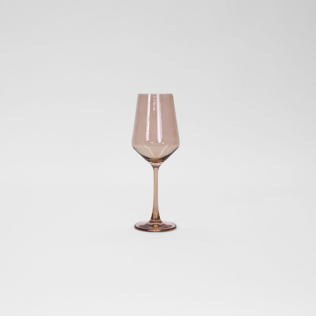 Brown Sugar - Set of 2 Colored Wine Glasses