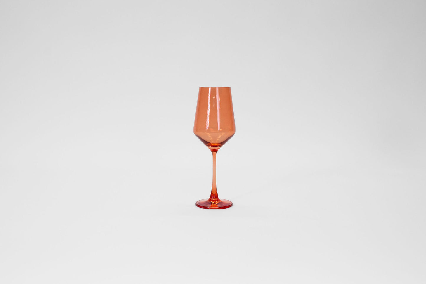 Aperol Orange - Stemless Colored Wine Glass