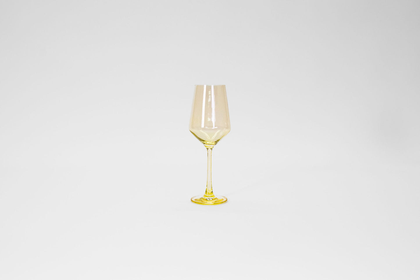 Lemon Drop Yellow- Stemless Colored Wine Glass