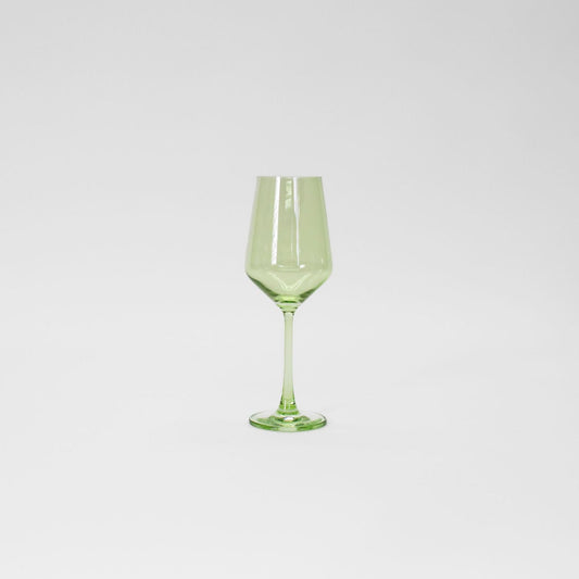 Matcha Green - Colored Wine Glass