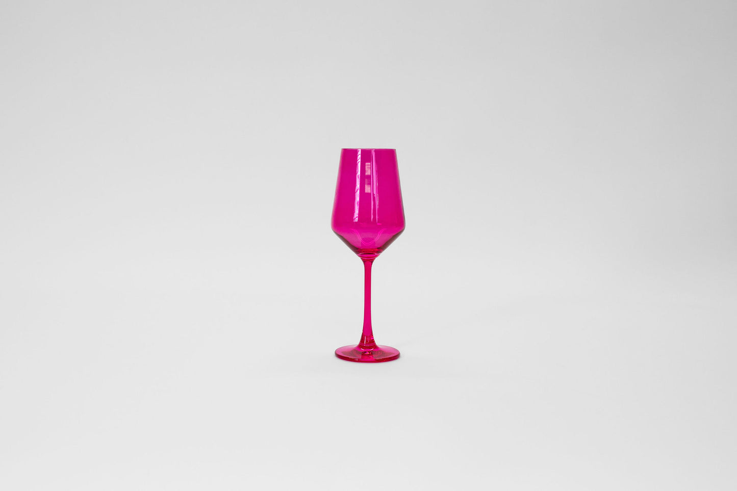 Hot Hot Pink - Stemless Colored Wine Glass