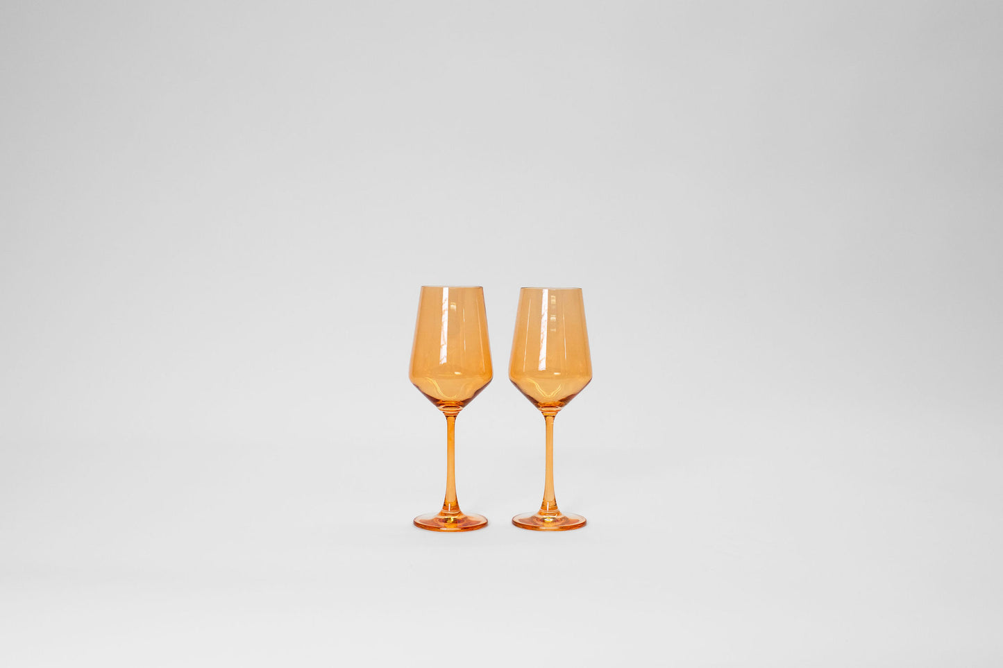 Creamsicle - Stemless Colored Wine Glass