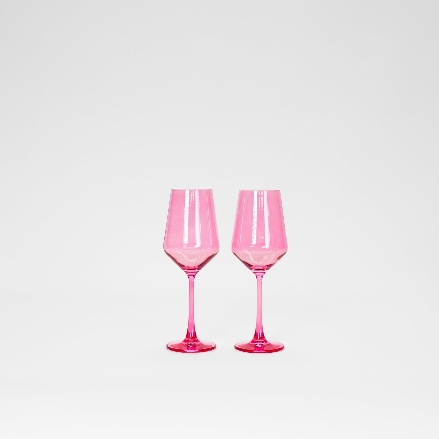 Bubblegum Pink - Colored Wine Glass