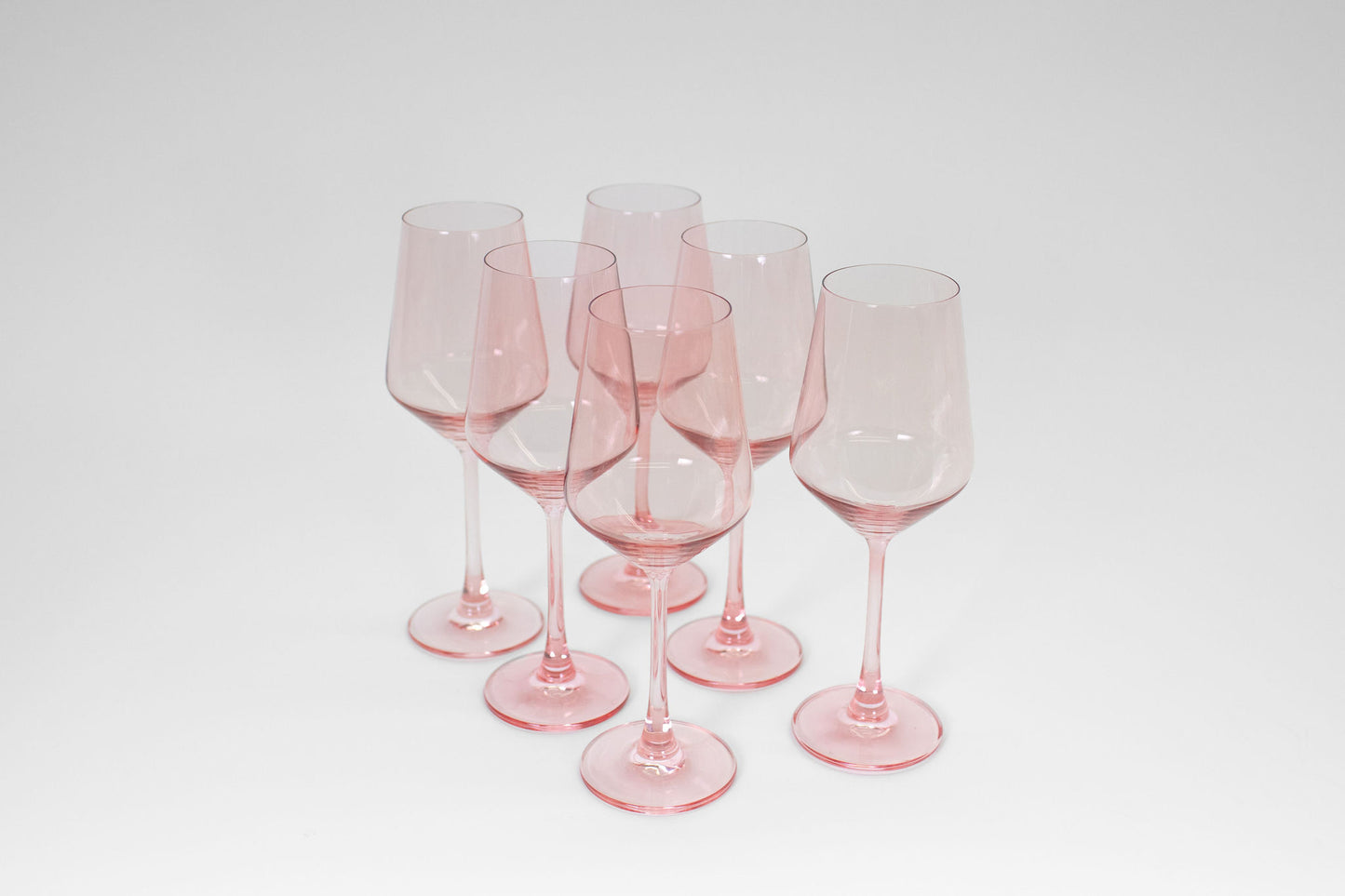 Tickle Me Pink - Stemless Colored Wine Glass