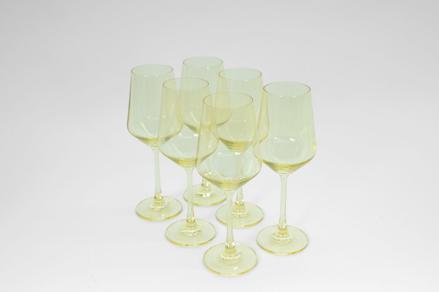 Lemon Drop Yellow- Stemless Colored Wine Glass