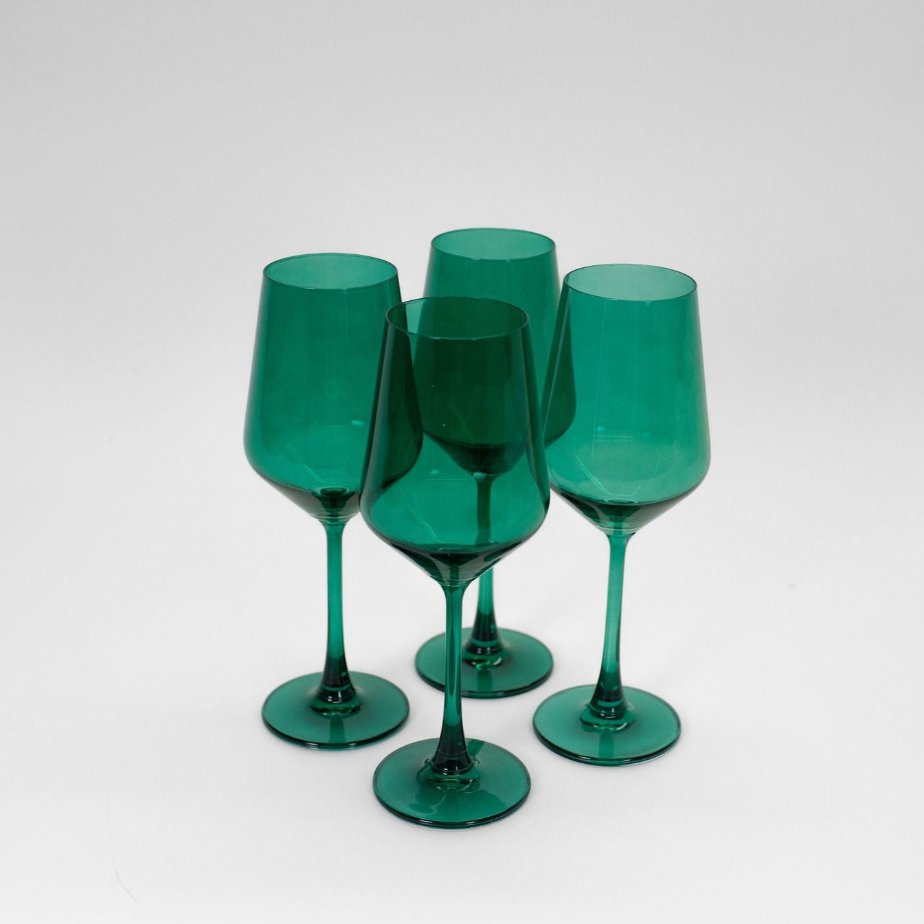 Emerald Green - Colored Wine Glass
