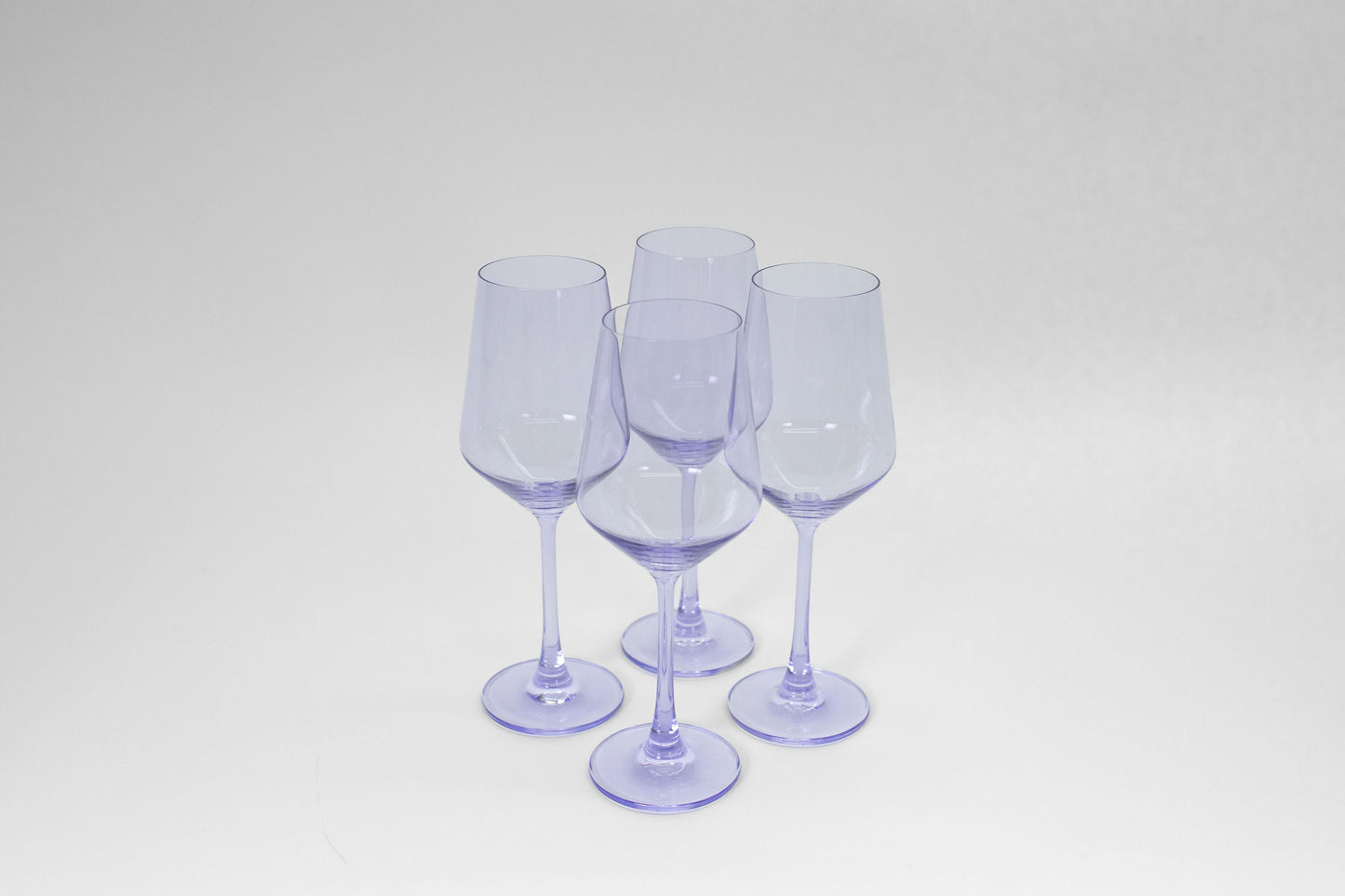 Lady Lavender - Stemless Colored Wine Glass