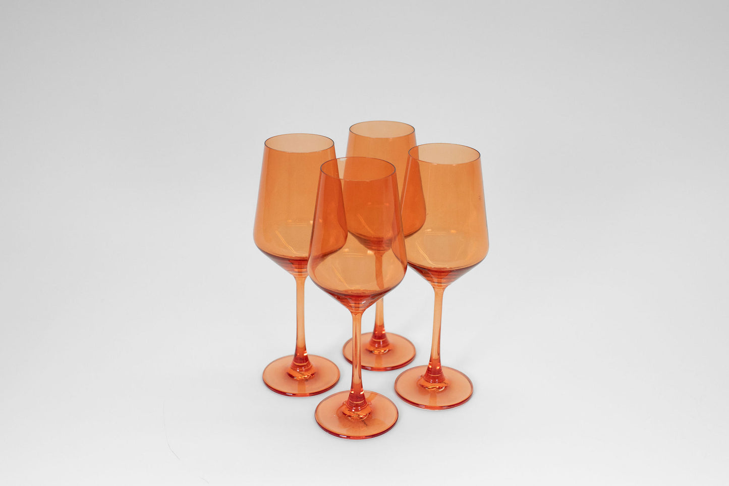 Aperol Orange - Stemless Colored Wine Glass
