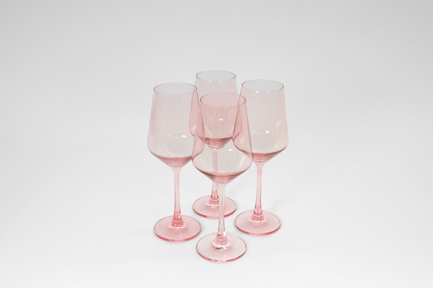 Tickle Me Pink - Stemless Colored Wine Glass