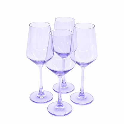 Lady Lavender - Colored Wine Glass