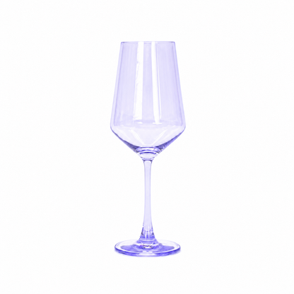 Lady Lavender - Colored Wine Glass