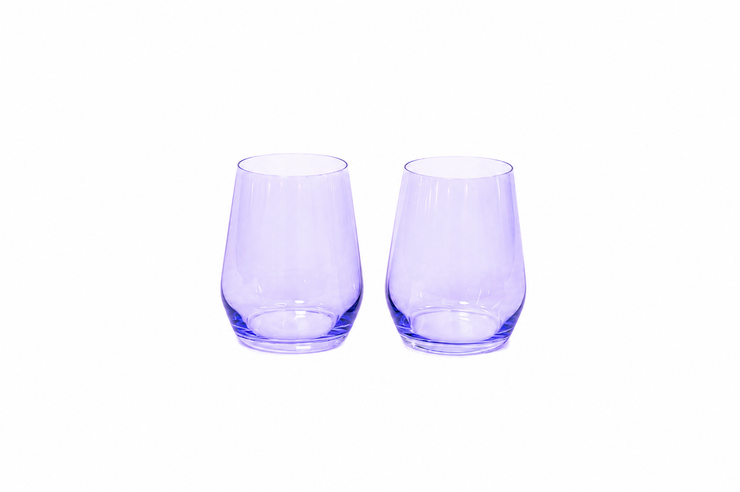Lady Lavender - Colored Wine Glass