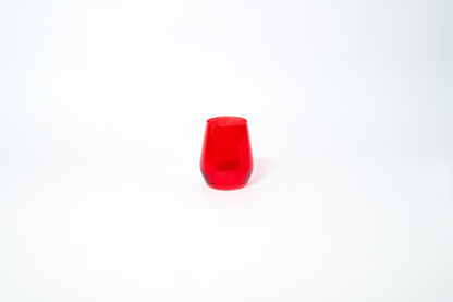 Cherry Red - Stemless Colored Wine Glass
