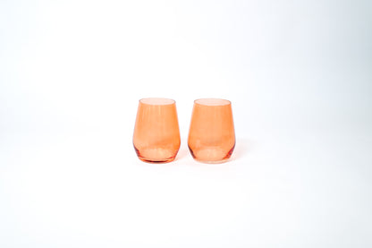 Aperol Orange - Colored Wine Glass