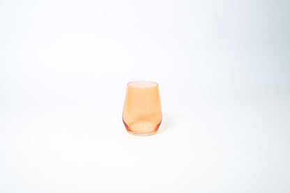 Creamsicle - Stemless Colored Wine Glass