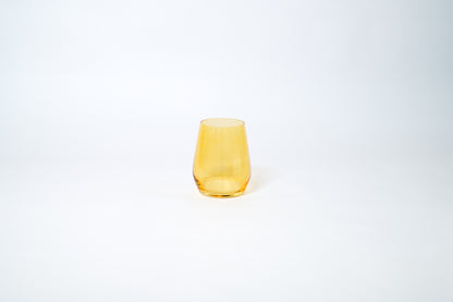 Sunshine Yellow - Colored Wine Glass
