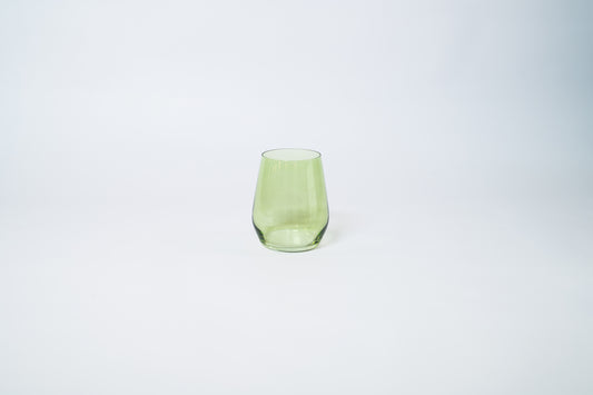 Matcha Green - Stemless Colored Wine Glass