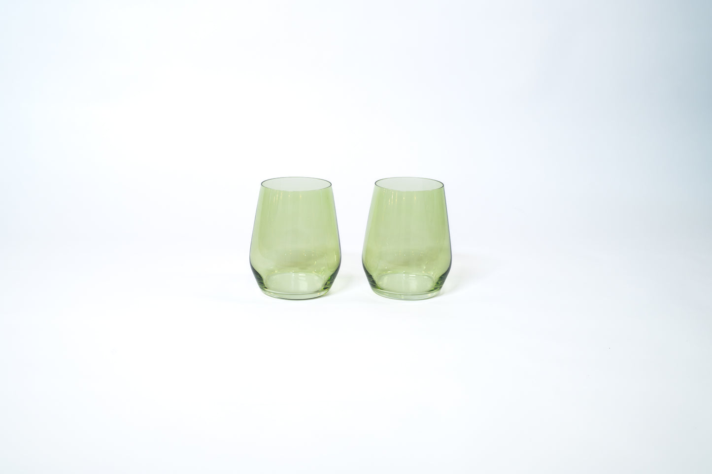Matcha Green - Colored Wine Glass