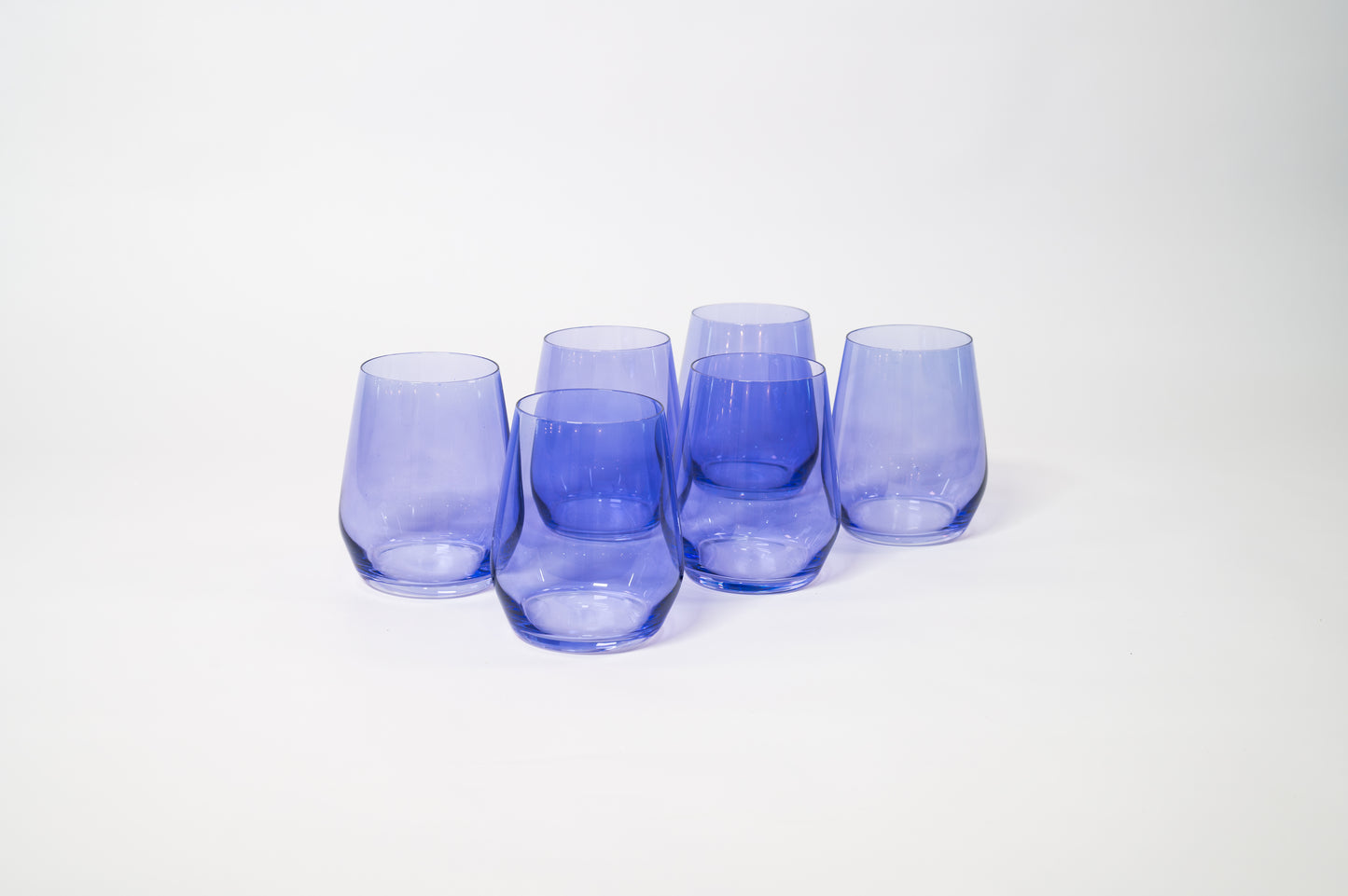 Veri Peri Purple - Stemless Colored Wine Glass
