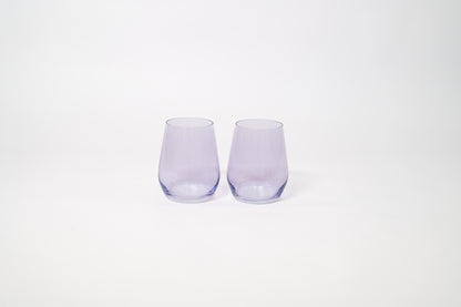 Lady Lavender - Colored Wine Glass