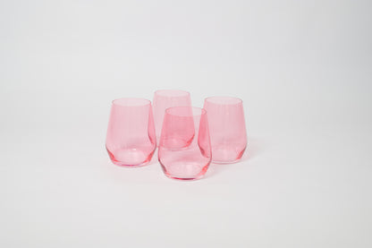 Bubblegum Pink - Colored Wine Glass