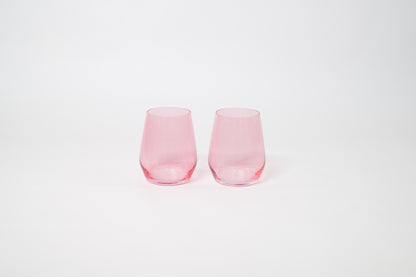 Bubblegum Pink - Colored Wine Glass