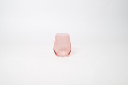 Tickle Me Pink - Colored Wine Glass