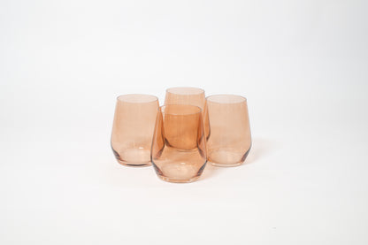 Brown Sugar - Colored Wine Glass