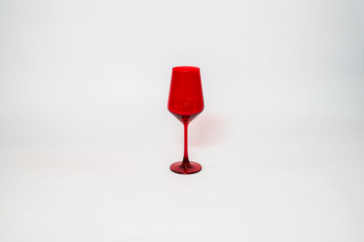 Cherry Red - Stemless Colored Wine Glass