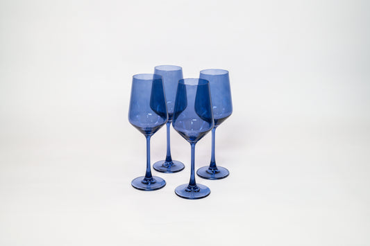 Indigo-go - Colored Wine Glass