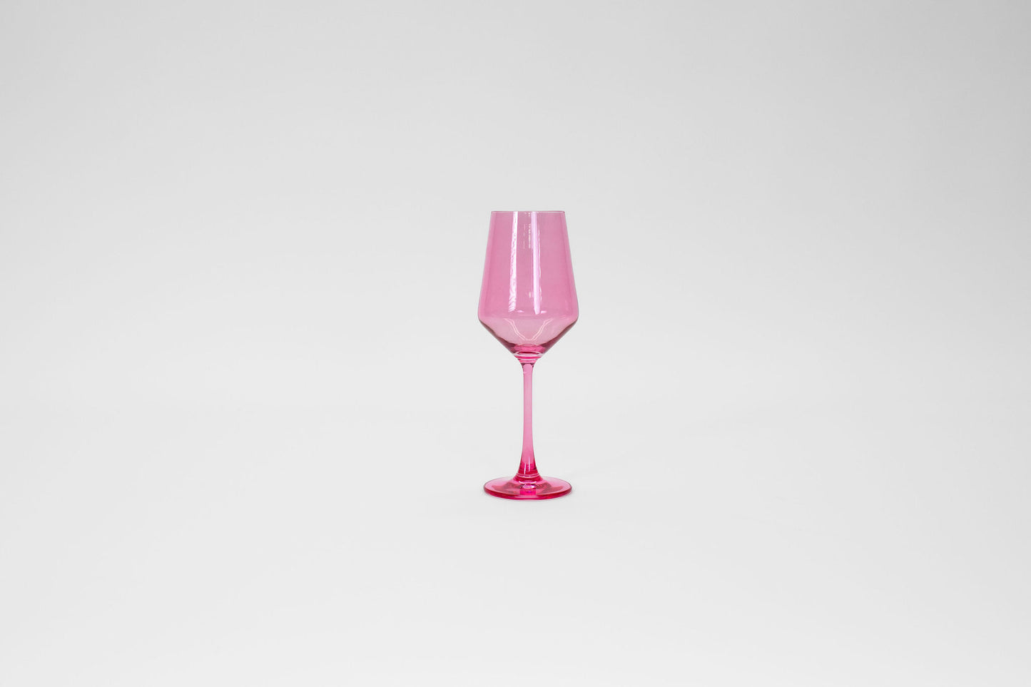 Bubblegum Pink - Stemless Colored Wine Glass
