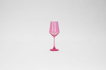 Bubblegum Pink - Stemless Colored Wine Glass