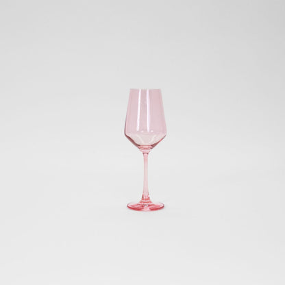 Tickle Me Pink - Colored Wine Glass