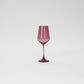 Single Colored Wine Glass - Mauvelous