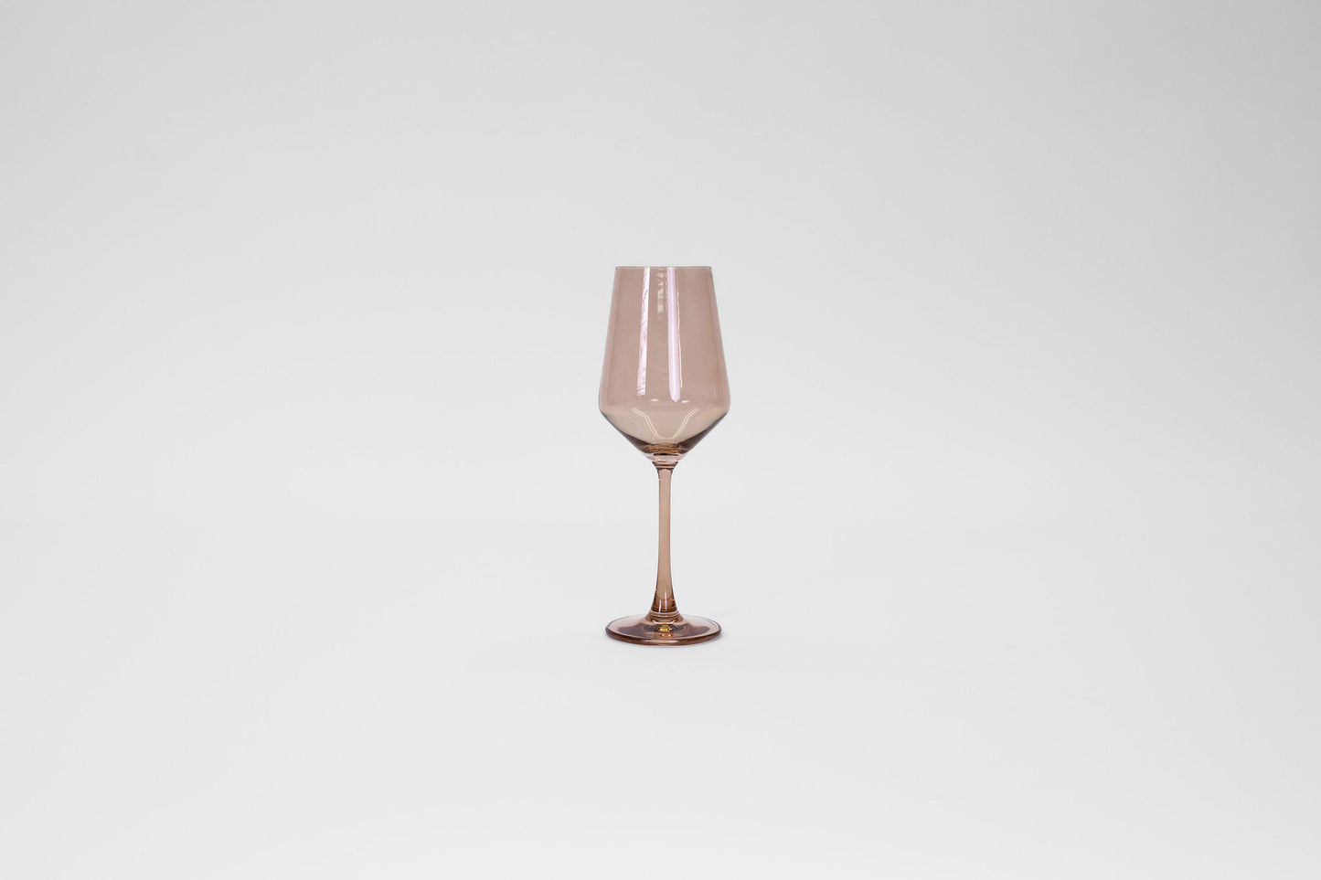 Brown Sugar - Stemless Colored Wine Glass