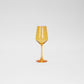 Sunshine Yellow Wine Glass