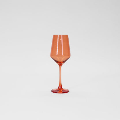 Aperol Orange - Colored Wine Glass