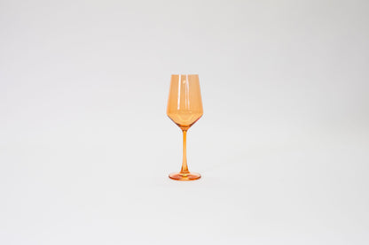 Creamsicle - Stemless Colored Wine Glass